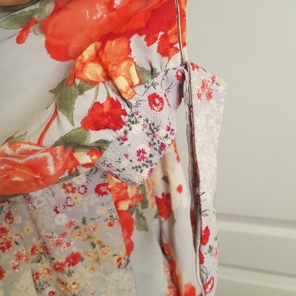 Fig & Flower Anthropologie Floral Peasant Blouse - Picture 4 of 7